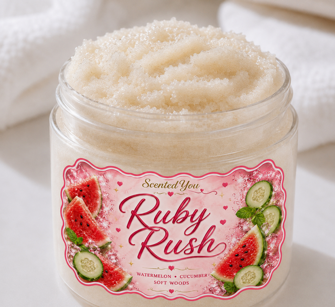 Ruby Rush foaming Sugar Scrub