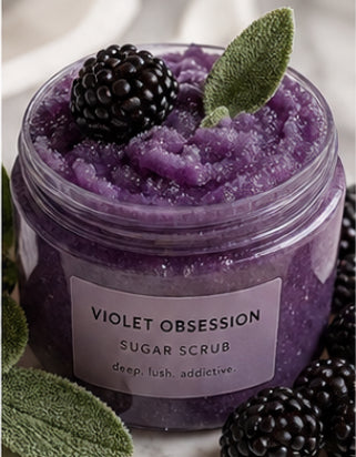 Violet Obsession Sugar Scrub