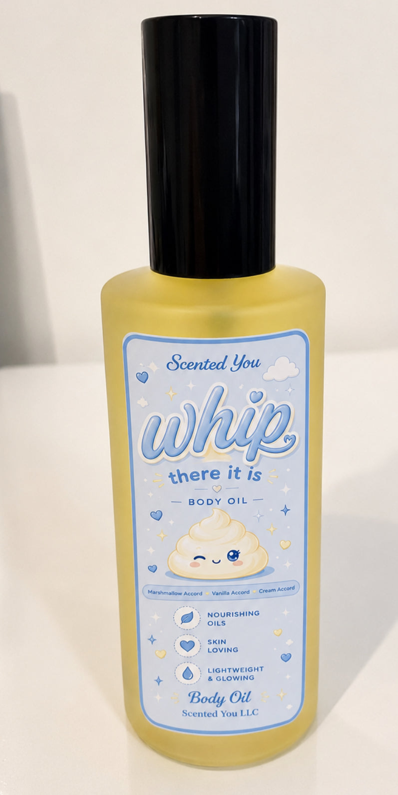 Whip there it is Body oil pre- order