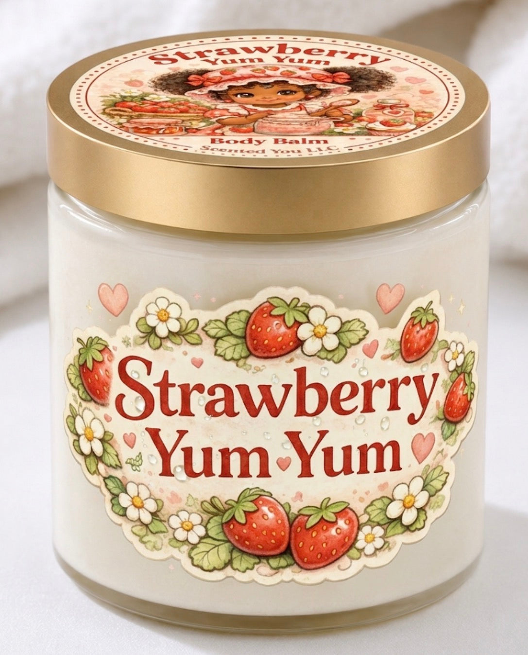 Strawberry yum yum body balm
