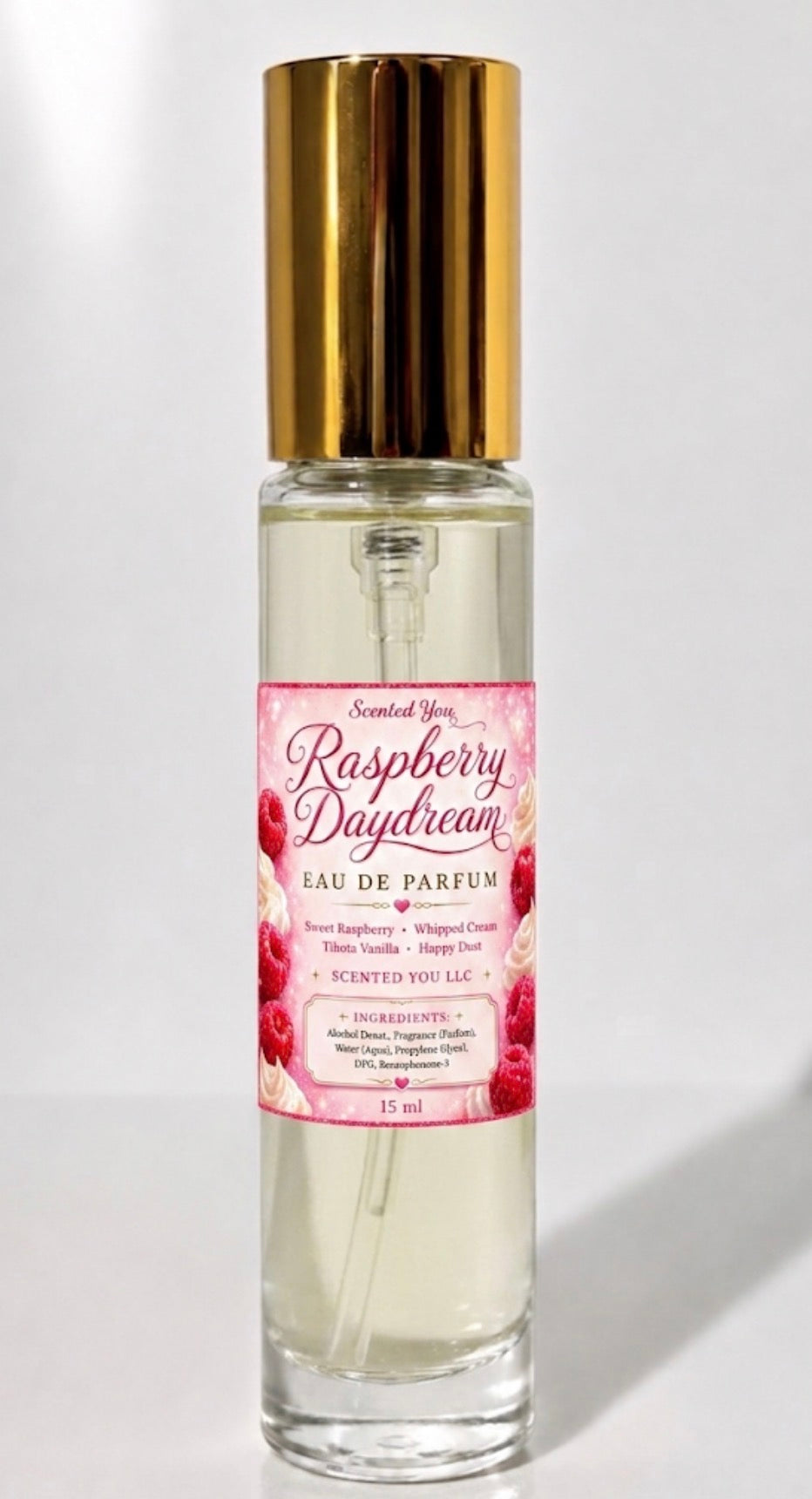 Raspberry daydream, 15 ml eau de parfum pre order