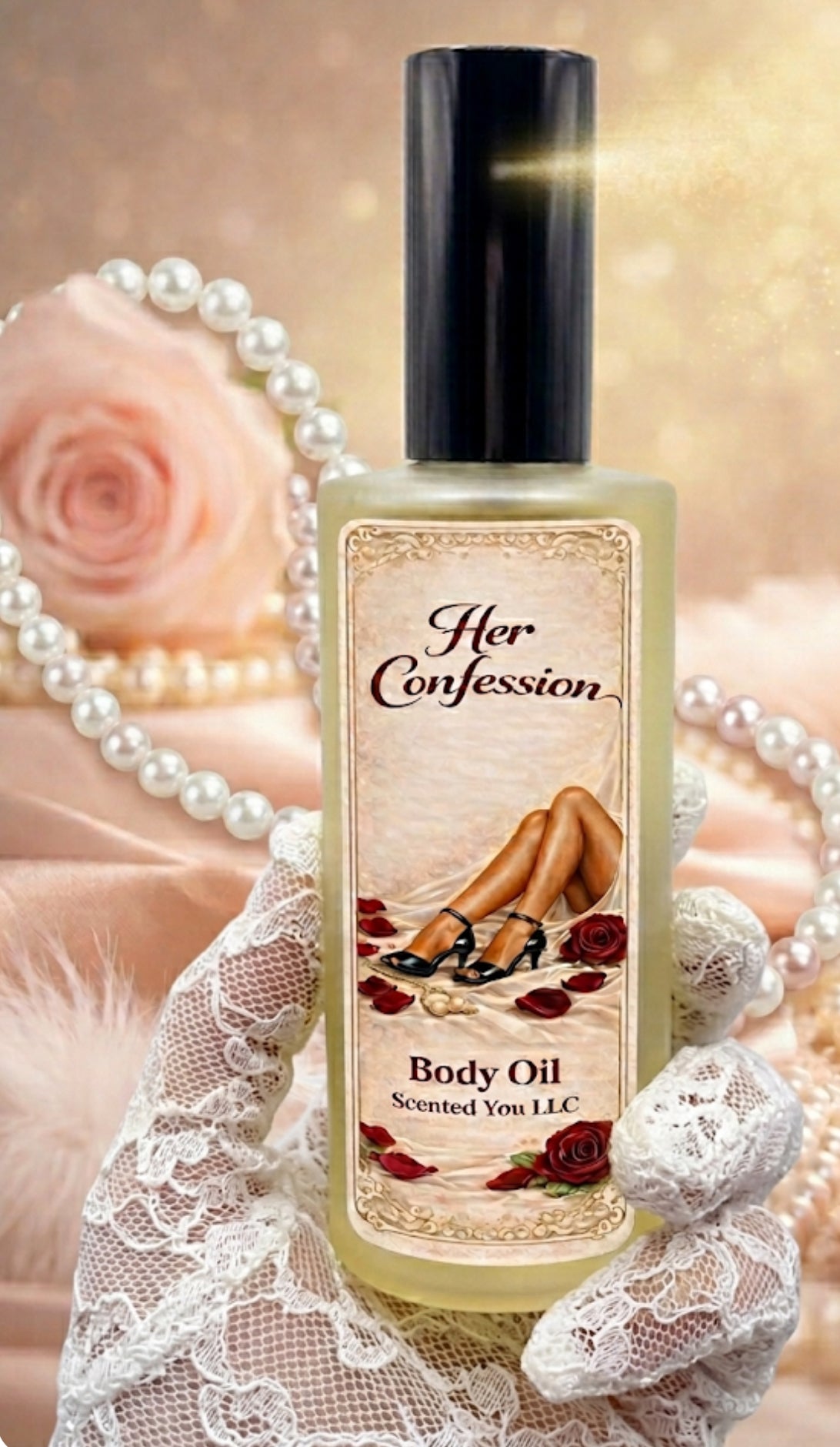 Her confession luxury body oil 4oz- pre order
