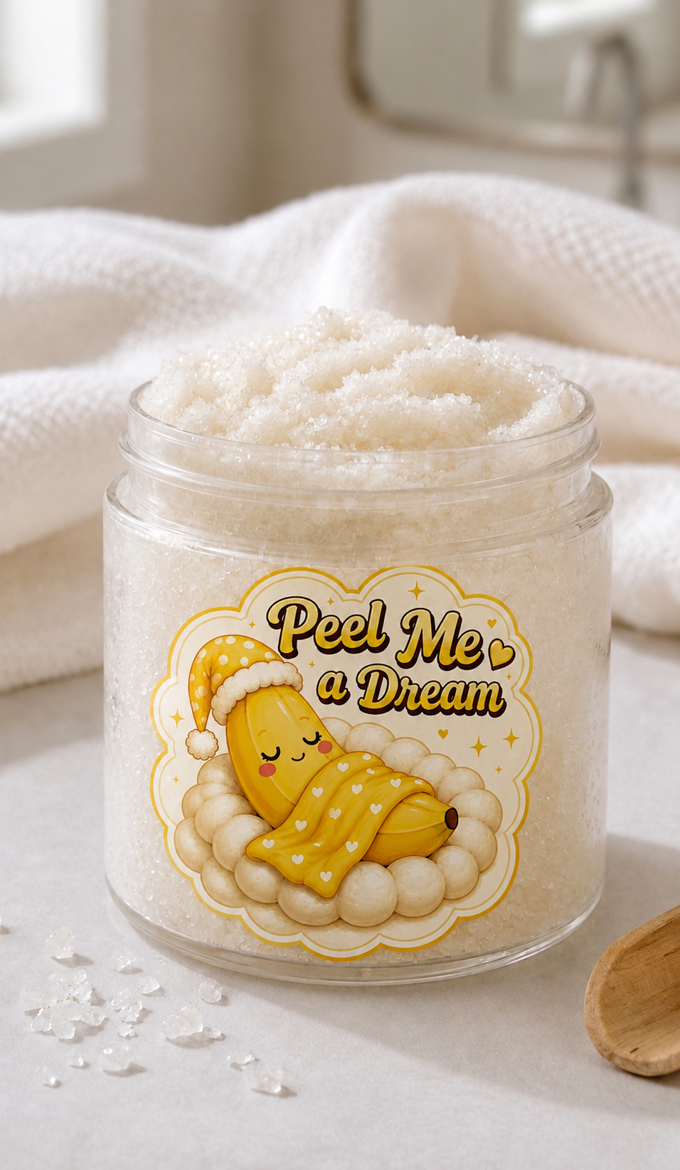 Peel Me a Dream — Foaming Sugar Scrub Pre order