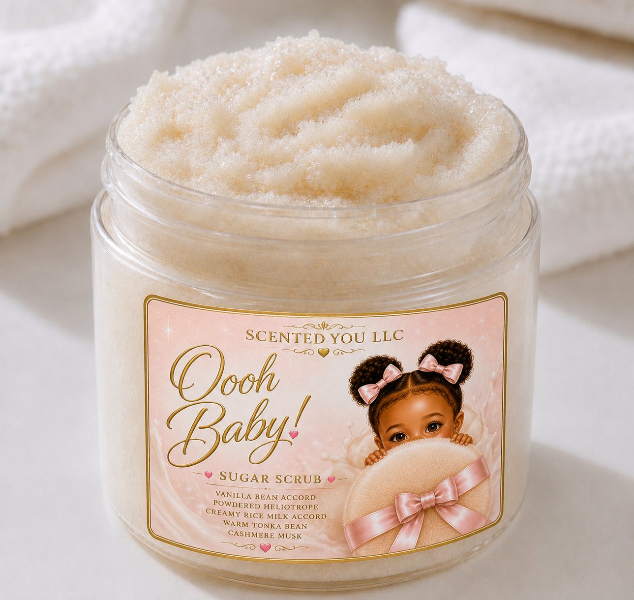 Oooh Baby foaming Sugar Scrub pre order
