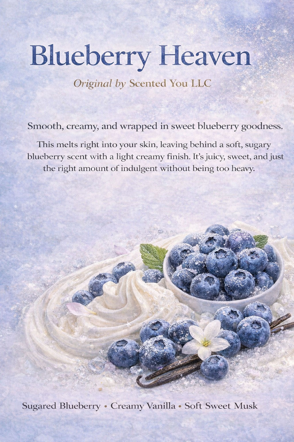 Blueberry Heaven- Splash perfume
