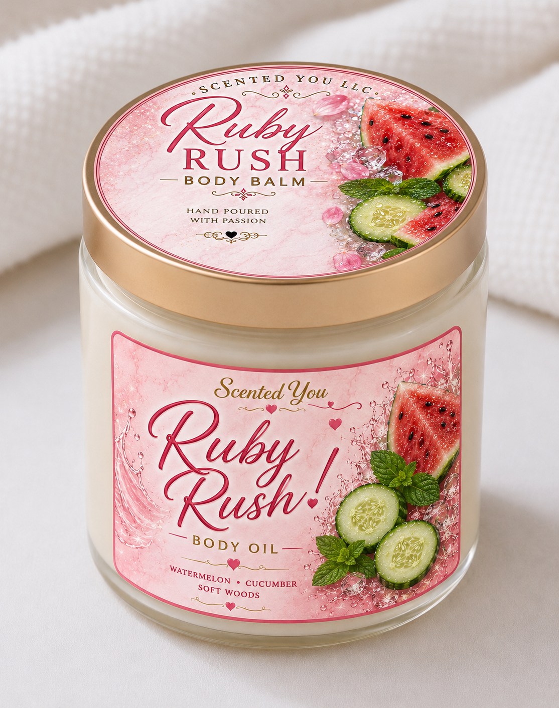 Ruby Rush body balm pre order