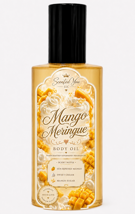 Mango Meringue body oil~ pre order