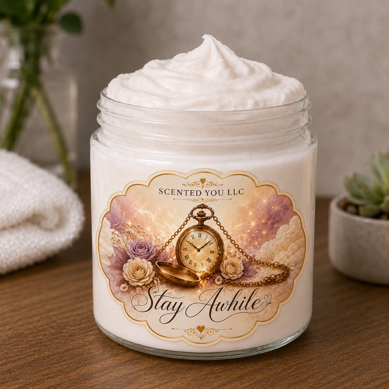 Stay Awhile Luxury Body Lotion~ pre order