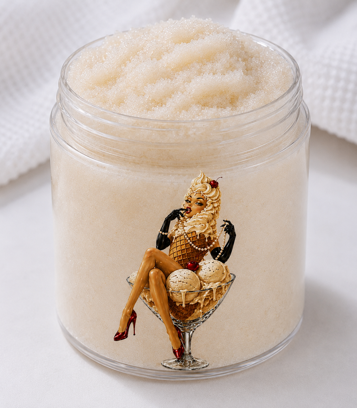 Vanilla Cone Affair Foaming Sugar Scrub - pre order