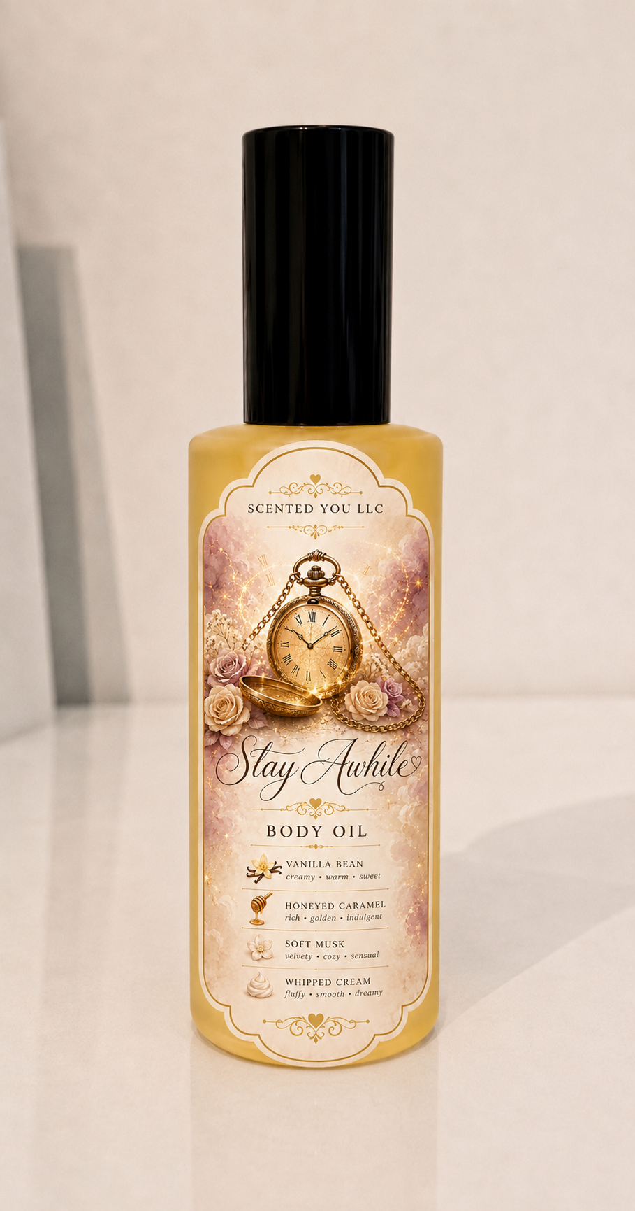 Stay Awhile Luxury Body Oil ~ pre order