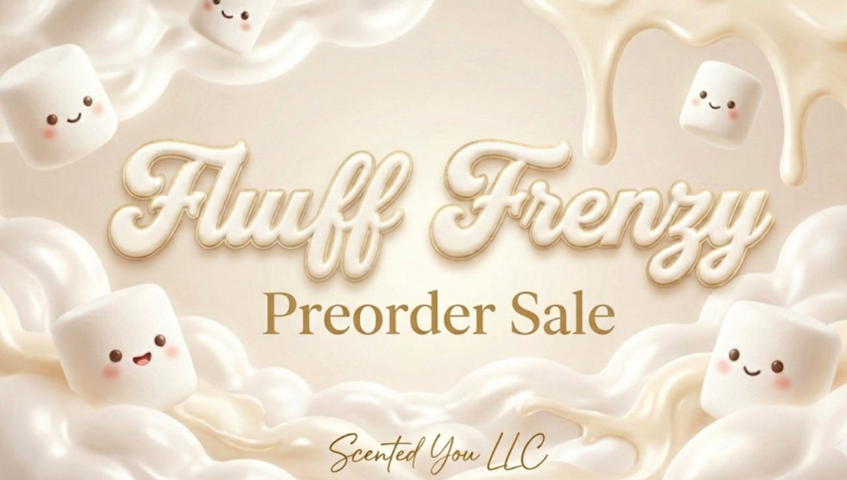 Fluff Frenzy PRE ORDER SALE – Luxury Extrait de Parfum – Scented You LLC