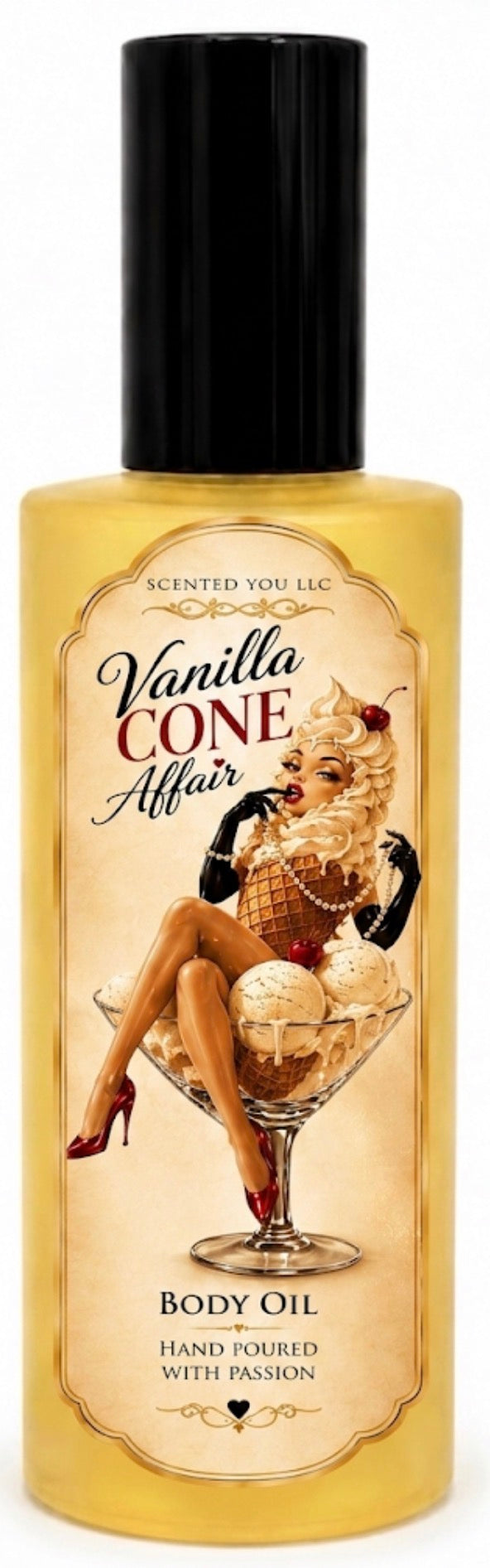 Vanilla Cone Affair Body Oil- pre order